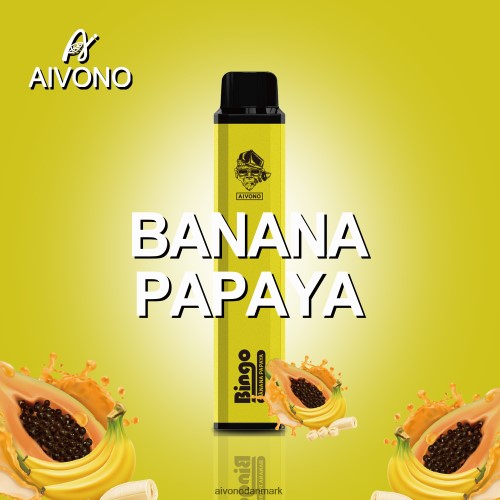 Aivono AIM BINGO 4000 banan papaya 4H8266137 - Aivono Puffs