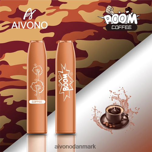 Aivono AIM BOOM 600 kaffe 4H8266356 - Aivono Vape Danmark