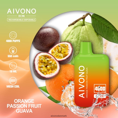 orange passionsfrugt guava