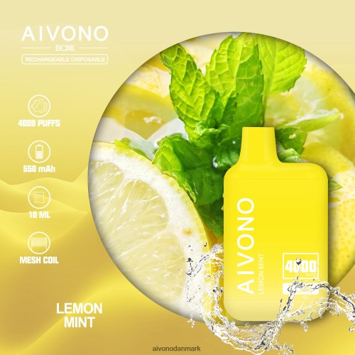 Aivono AIM BOXX 4000 citronmynte 4H8266230 - Aivono Vape Review