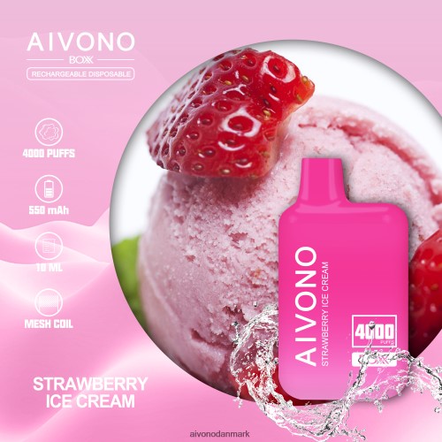 Aivono AIM BOXX 4000 jordbæris 4H8266221 - Aivono Puffs
