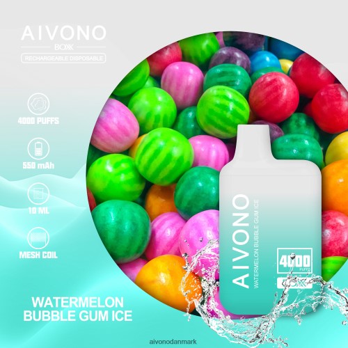 Aivono AIM BOXX 4000 vandmelon tyggegummi is 4H8266227 - Aivono Danmark