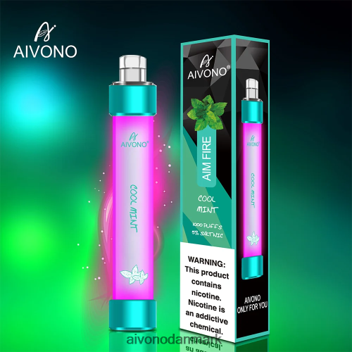 Aivono AIM FIRE 1000 kølig mynte 4H8266328 - Aivono Vape Danmark