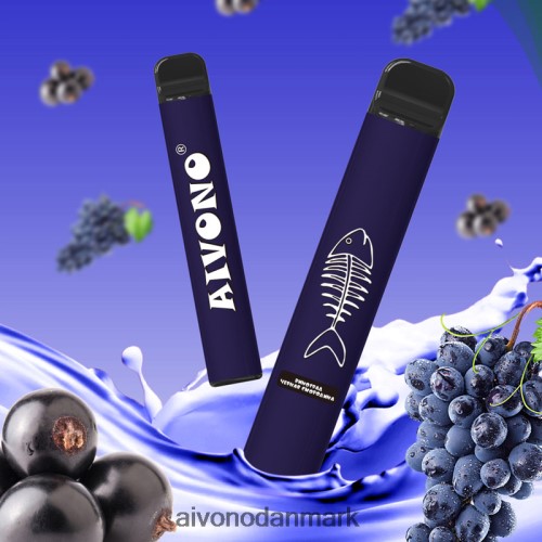 Aivono AIM FISHBONE 600 drue solbær 4H8266284 - Aivono Vape Danmark