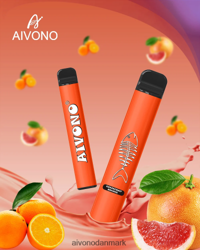Aivono AIM FISHBONE 600 grapefrugt appelsin 4H8266280 - Aivono Vape Danmark