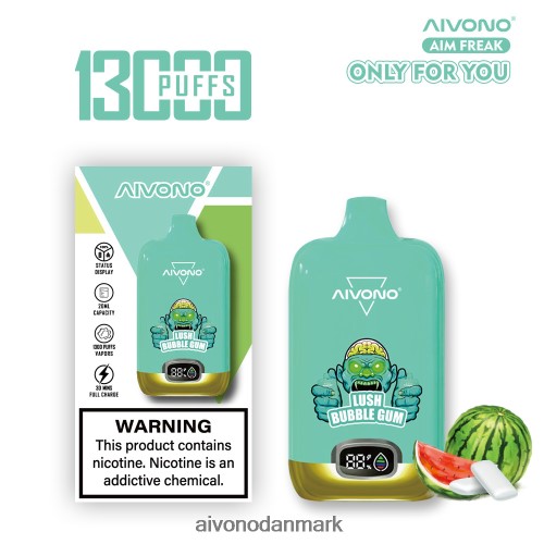 Aivono AIM FREAK 13000 frodig tyggegummi 4H8266247 - Aivono Danmark