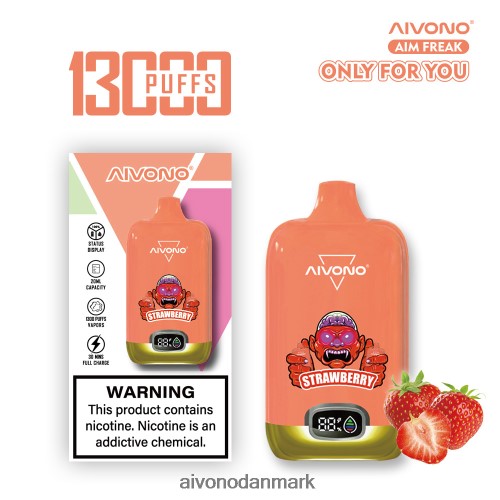 Aivono AIM FREAK 13000 jordbær 4H8266243 - Aivono Danmark