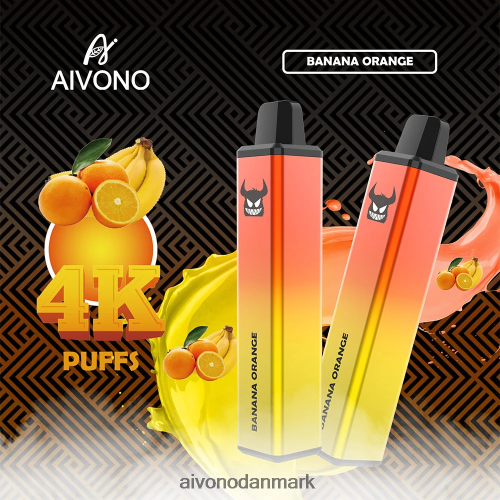 Aivono AIM FREAK 4000 banan appelsin 4H8266258 - Aivono Vape Review