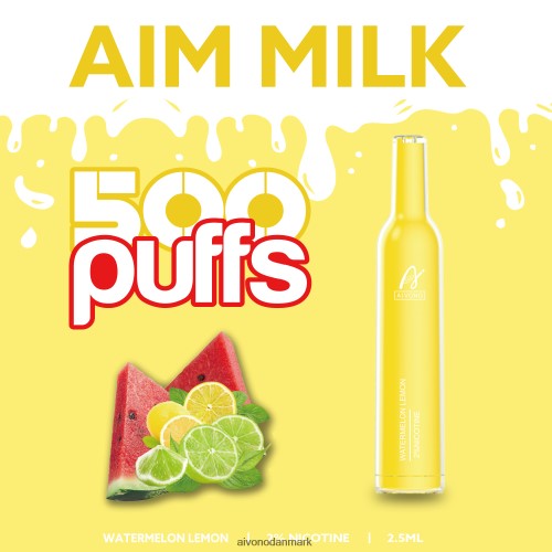 Aivono AIM MILK 500 vandmelon citron 4H8266270 - Aivono Vape Review
