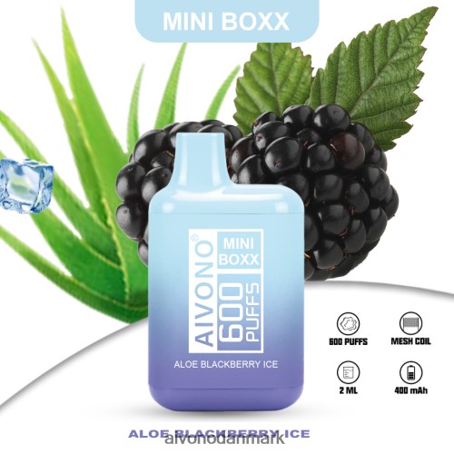Aivono AIM MINI BOXX 600 aloe nuværende is 4H8266240 - Aivono Vape Danmark