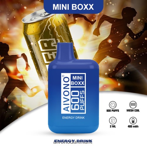 Aivono AIM MINI BOXX 600 energidrik 4H8266237 - Aivono Puffs