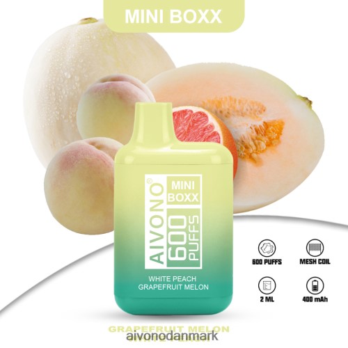 hvid fersken grapefrugt melon