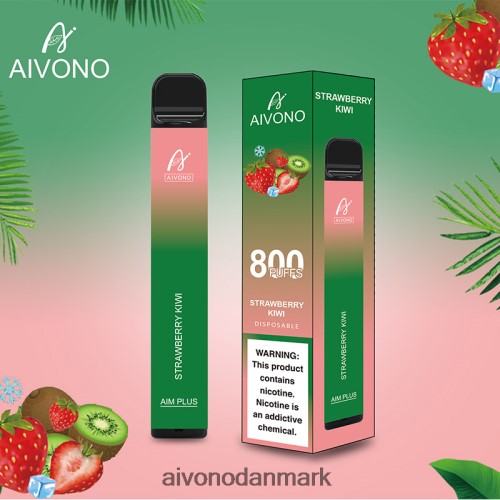 Aivono AIM PLUS 800 jordbær kiwi 4H8266194 - Aivono Vape Review