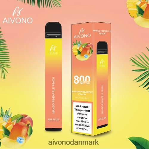 Aivono AIM PLUS 800 mango ananas fersken 4H8266186 - Aivono Vape Review