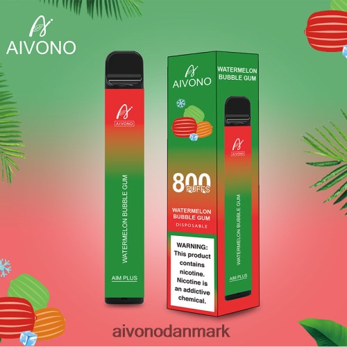 Aivono AIM PLUS 800 vandmelon tyggegummi 4H8266198 - Aivono Vape Review