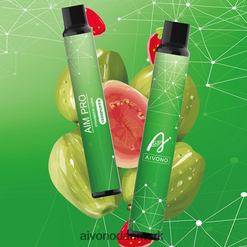 Aivono AIM PRO 1500 jordbær guava 4H8266164 - Aivono Vape Danmark