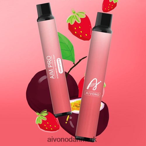 Aivono AIM PRO 1500 jordbær passionsfrugt 4H8266162 - Aivono Vape Review