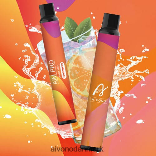 Aivono AIM PRO 1500 orange sodavand 4H8266165 - Aivono Puffs