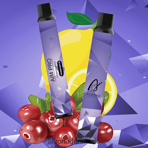 Aivono AIM PRO 1500 tranebær citron 4H8266168 - Aivono Vape Danmark