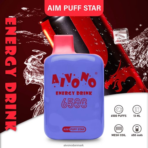 Aivono AIM PUFF STAR 6500 energidrik 4H8266293 - Aivono Puffs