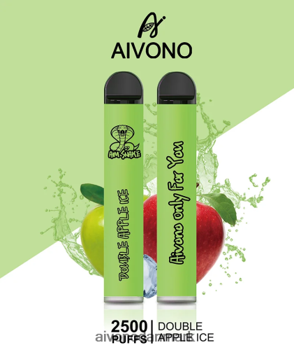 Aivono AIM SNAKE 2500 dobbelt æbleis 4H8266304 - Aivono Vape Danmark