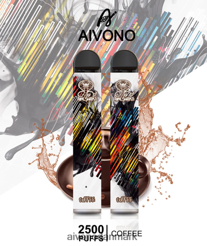 Aivono AIM SNAKE 2500 kaffe 4H8266300 - Aivono Vape Danmark