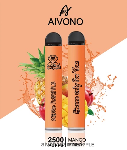 Aivono AIM SNAKE 2500 mango ananas 4H8266310 - Aivono Vape Review