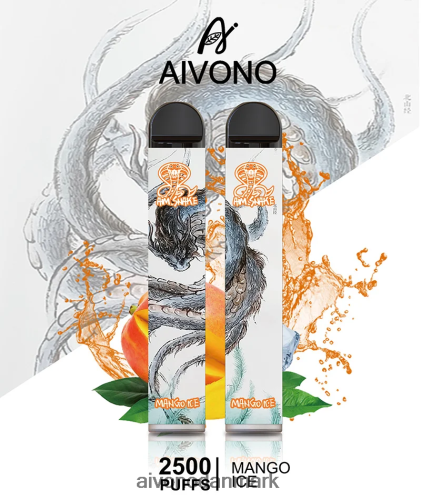 Aivono AIM SNAKE 2500 mango is 4H8266313 - Aivono Puffs