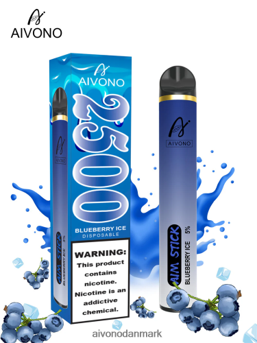 Aivono AIM STICK 2500 blåbæris 4H8266152 - Aivono Vape Danmark