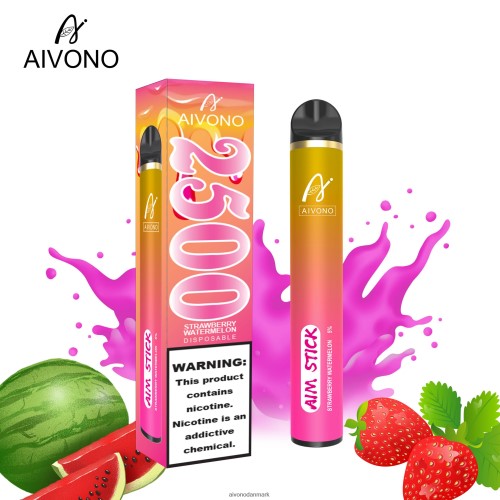 Aivono AIM STICK 2500 jordbær vandmelon 4H8266149 - Aivono Puffs
