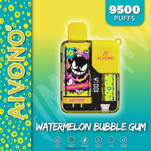 vandmelon tyggegummi