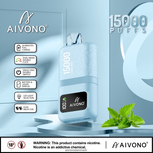 Aivono AIM magic 15000 kølig mynte 4H826662 - Aivono Vape Review