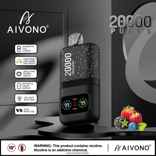 Aivono AIM magic 20000 blandet bær 4H826678 - Aivono Vape Review