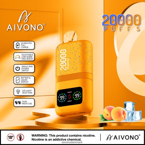 Aivono AIM magic 20000 fersken is 4H826685 - Aivono Puffs