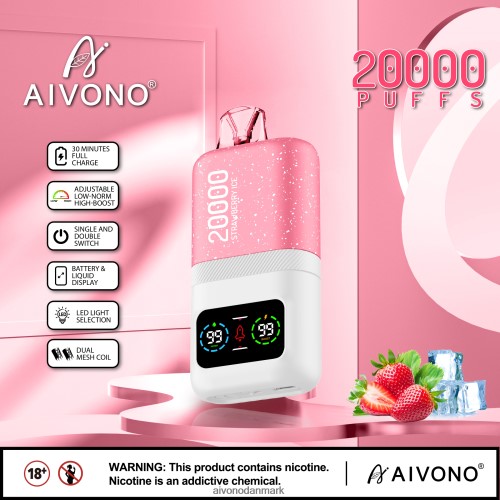 Aivono AIM magic 20000 jordbæris 4H826674 - Aivono Vape Review