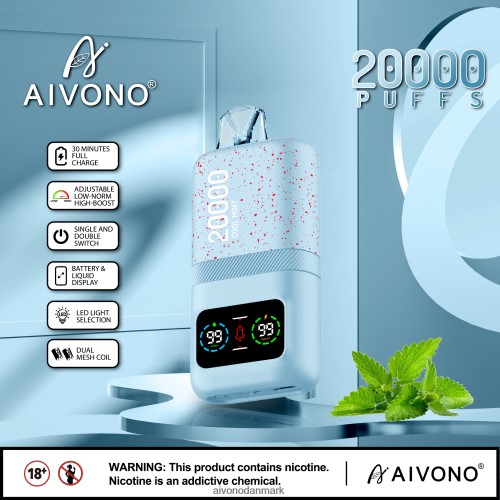 Aivono AIM magic 20000 kølig mynte 4H826684 - Aivono Vape Danmark