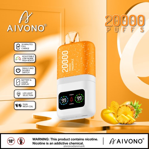Aivono AIM magic 20000 mango ananas 4H826677 - Aivono Puffs