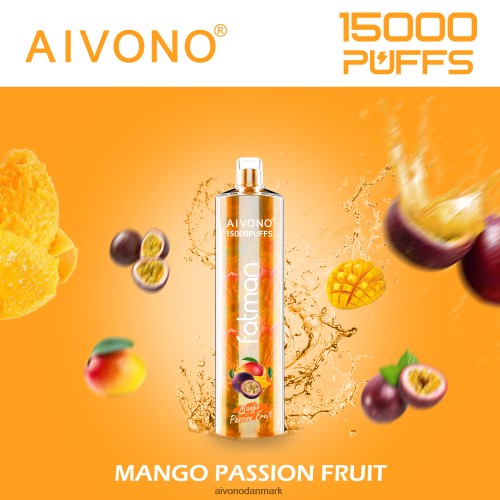 Aivono FATMAN 15000 mango passionsfrugt 4H826619 - Aivono Danmark