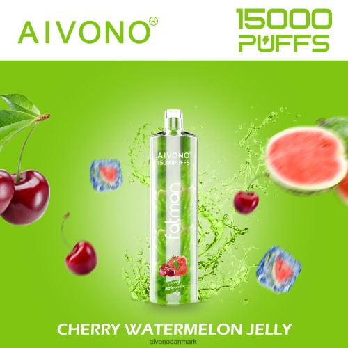 Aivono FATMAN 15000 munter vandmelon gelé 4H826620 - Aivono Vape Danmark