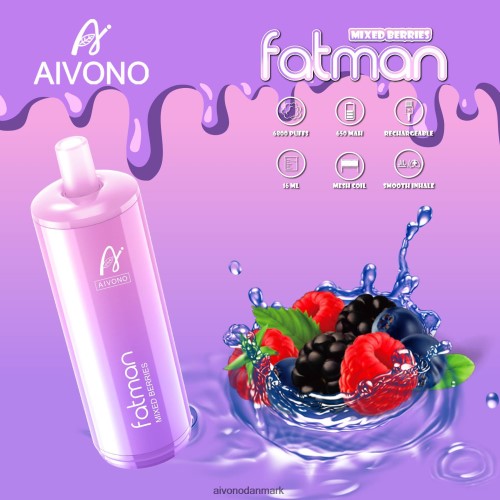 Aivono FATMAN 6800 blandede bær 4H826627 - Aivono Danmark