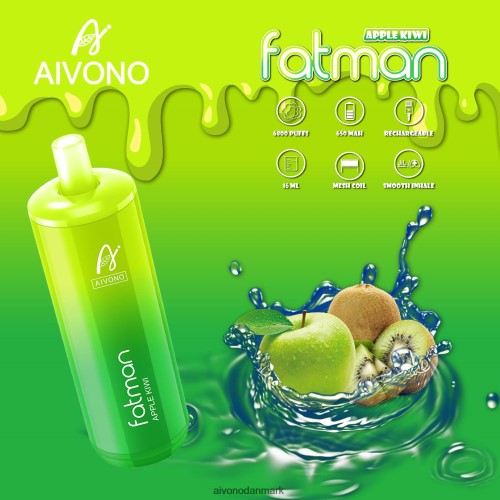 Aivono FATMAN 6800 æble kiwi 4H826631 - Aivono Danmark