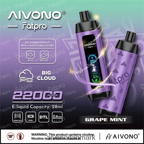 Aivono Fatpro 22000 druemynte 4H82662 - Aivono Vape Review