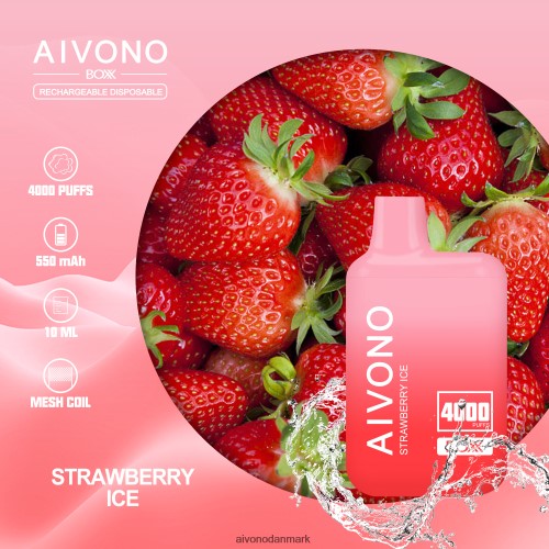 Aivono AIM BOXX 4000 jordbæris 4H8266226 - Aivono Vape Review