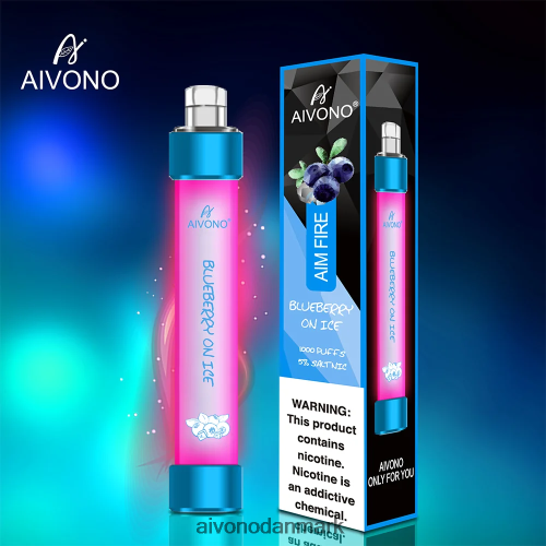 Aivono AIM FIRE 1000 blåbær på is 4H8266326 - Aivono Vape Review