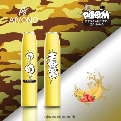 Aivono AIM BOOM 600 jordbær banan 4H8266363 - Aivono Danmark