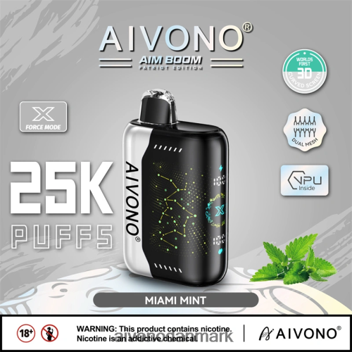 Aivono AIM BOOM 25.000 miami mynte 4H8266349 - Aivono Puffs
